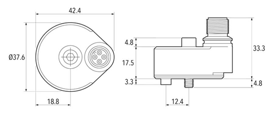 SPM三軸振動傳感器