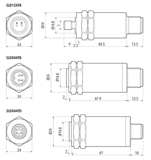 頂部入口振動傳感器